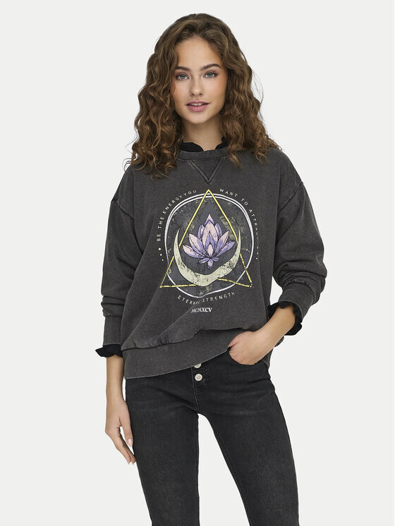 Толстовка обычного кроя Only, серый
Толстовка обычного кроя Only, серый