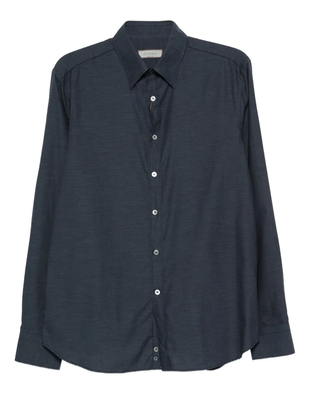 Рубашка на пуговицах Canali, синий
Рубашка на пуговицах Canali, синий
