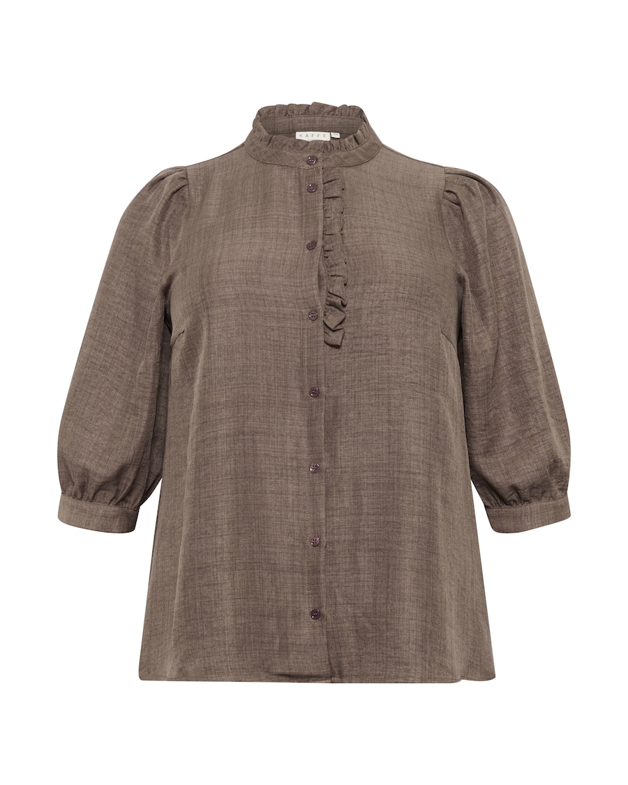 Блуза KAFFE CURVE Ellinor, Mottled Brown
Блуза KAFFE CURVE Ellinor, Mottled Brown
