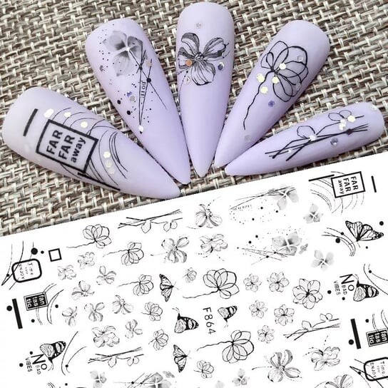 Самоклеящиеся наклейки для украшения ногтей Deni Carte
Самоклеящиеся наклейки для украшения ногтей Deni Carte