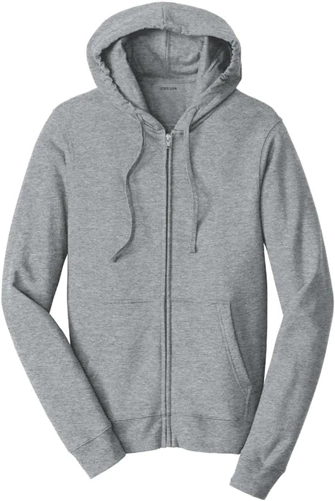 Joe's USA 8.5 oz Favorite Fleece худи на молнии, размеры XS-4XL
Joe's USA 8.5 oz Favorite Fleece худи на молнии, размеры XS-4XL