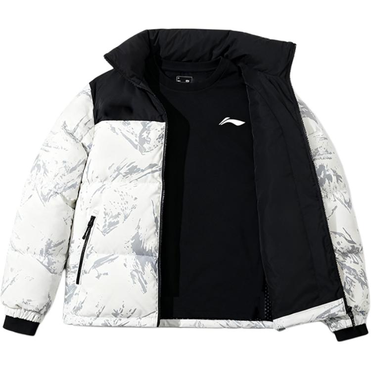 Пуховая куртка Li Ning, унисекс, белая, с круглым вырезом, утолщенная
Пуховая куртка Li Ning, унисекс, белая, с круглым вырезом, утолщенная