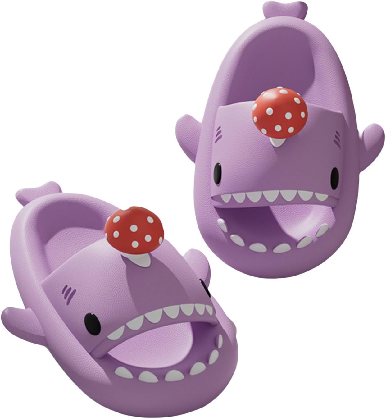 Шлепанцы с акулой Mushroom, унисекс шлепанцы с акулой, шлепанцы с акулой для взрослых, облачные шлепанцы с акулой для мужчин и женщин Generic, фиолетовый
Шлепанцы с акулой Mushroom, унисекс шлепанцы с акулой, шлепанцы с акулой для взрослых, облачные шлепанцы с акулой для мужчин и женщин Generic, фиолетовый