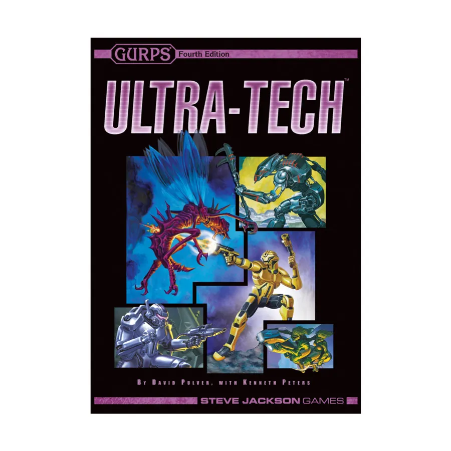 Ultra-Tech, GURPS (4th Edition) - Core & Assorted, твердый переплет
Ultra-Tech, GURPS (4th Edition) - Core & Assorted, твердый переплет