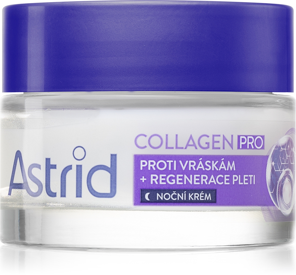 Ночной крем Collagen pro против всех признаков старения с регенерирующим эффектом Astrid, 50 мл
Ночной крем Collagen pro против всех признаков старения с регенерирующим эффектом Astrid, 50 мл