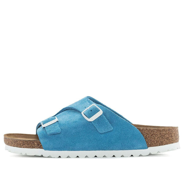 Тапочки zrich suede leather 'sky blue' Birkenstock, синий
Тапочки zrich suede leather 'sky blue' Birkenstock, синий