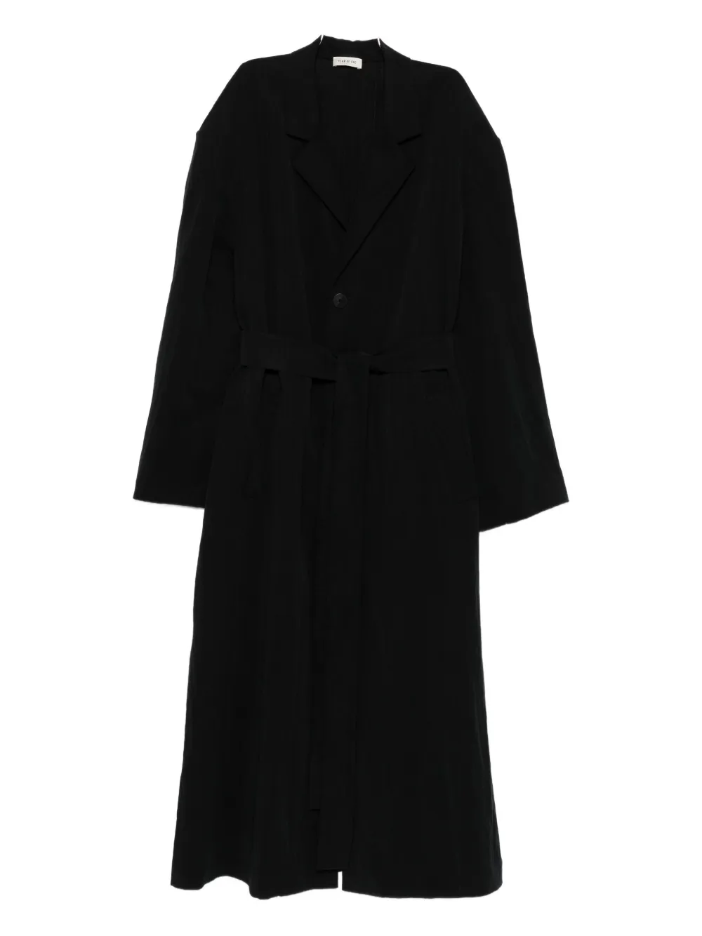 Пальто с поясом Fear Of God, черный
Пальто с поясом Fear Of God, черный