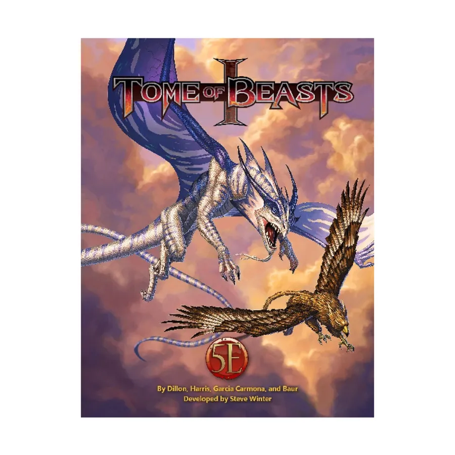 Tome of Beasts 1 (2023 Edition), 5th Edition Dungeons & Dragons (Kobold Press), твердый переплет
Tome of Beasts 1 (2023 Edition), 5th Edition Dungeons & Dragons (Kobold Press), твердый переплет