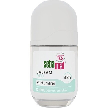 Шариковый парфюм-дезодорант-бальзам с защитой от запаха тела на 48 часов, 50 мл, Sebamed
Шариковый парфюм-дезодорант-бальзам с защитой от запаха тела на 48 часов, 50 мл, Sebamed