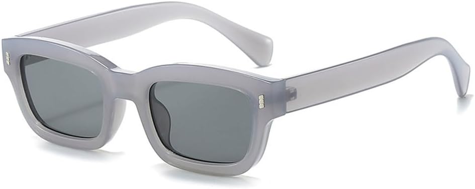 Модные женские солнцезащитные очки класса люкс с винтажным декором и заклепками, мужские солнцезащитные очки желейного цвета с защитой от УФ-излучения UV400 TKKTLLT, Jelly Gray Gray
Модные женские солнцезащитные очки класса люкс с винтажным декором и заклепками, мужские солнцезащитные очки желейного цвета с защитой от УФ-излучения UV400 TKKTLLT, Jelly Gray Gray