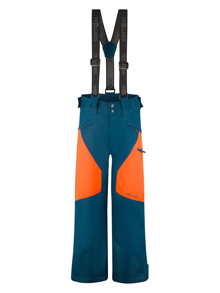 Лыжные брюки Trollkids Kongsberg, бирюзовый
Лыжные брюки Trollkids Kongsberg, бирюзовый