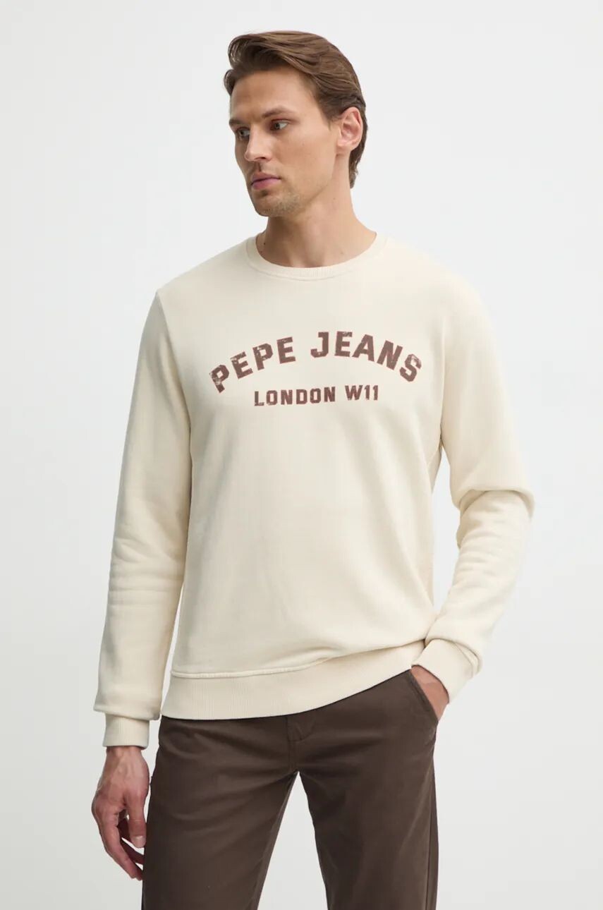 Pepe Jeans ALDRIDGE CREW хлопковая толстовка, бежевый
Pepe Jeans ALDRIDGE CREW хлопковая толстовка, бежевый