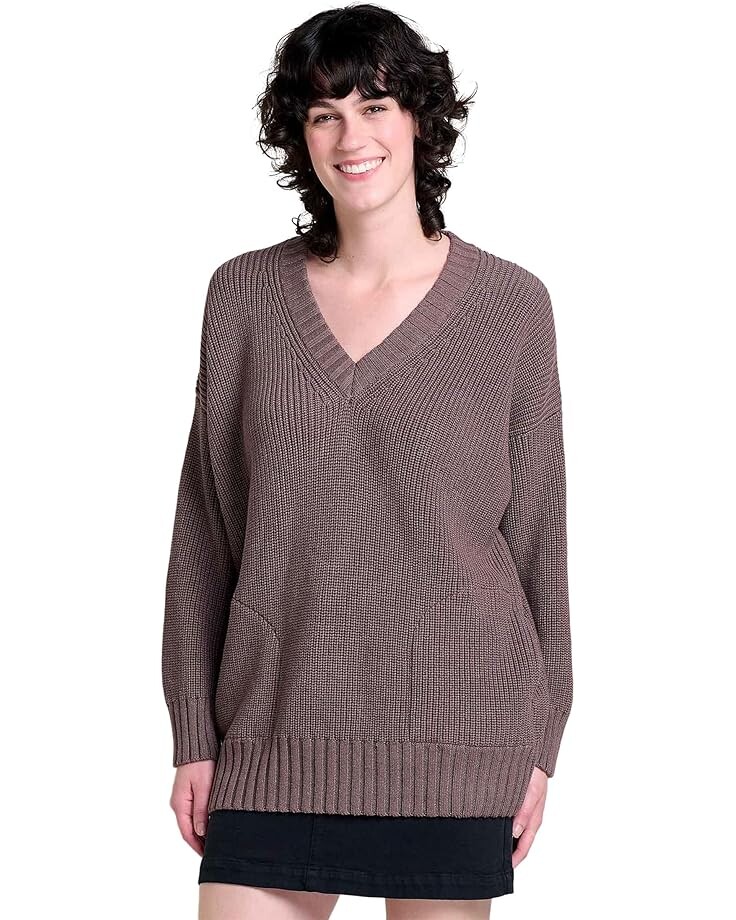 Свитер Toad&Co Butte Oversized Sweater, цвет Mushroom
Свитер Toad&Co Butte Oversized Sweater, цвет Mushroom