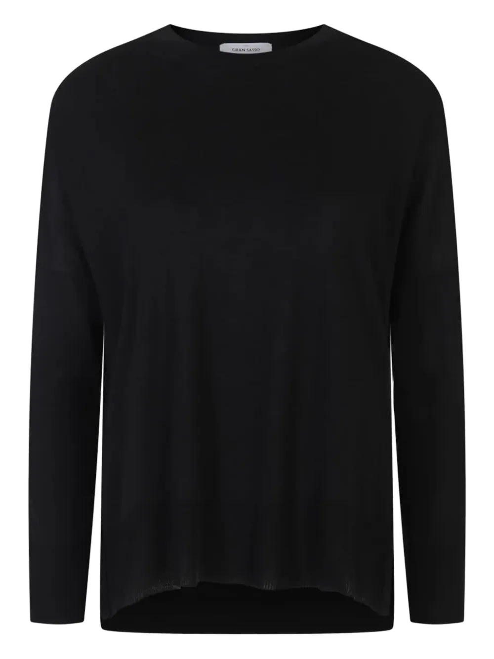 Свитер с круглым вырезом Gran Sasso, черный
Свитер с круглым вырезом Gran Sasso, черный