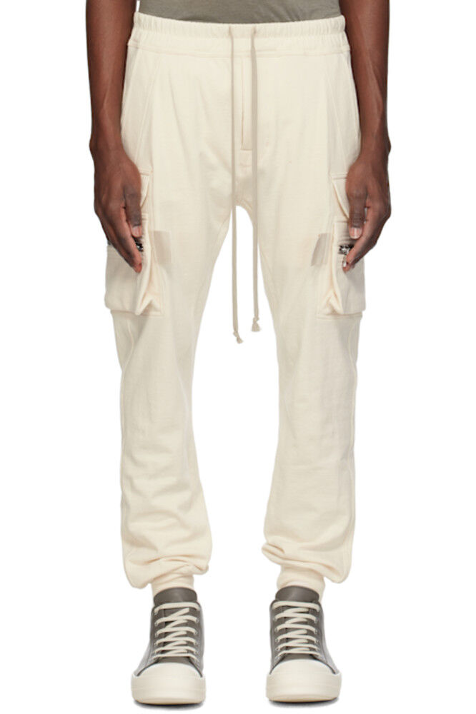 Брюки-карго Hollywood Mastodon Off-White Rick Owens
Брюки-карго Hollywood Mastodon Off-White Rick Owens