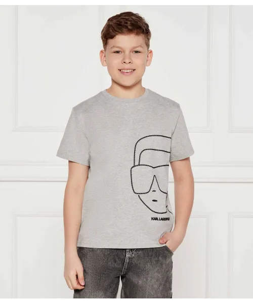 Футболка Regular fit Karl Lagerfeld Kids, серый
Футболка Regular fit Karl Lagerfeld Kids, серый