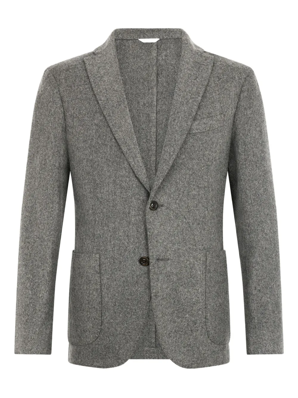 Пиджак с двумя пуговицами в елочку Boglioli, серый
Пиджак с двумя пуговицами в елочку Boglioli, серый