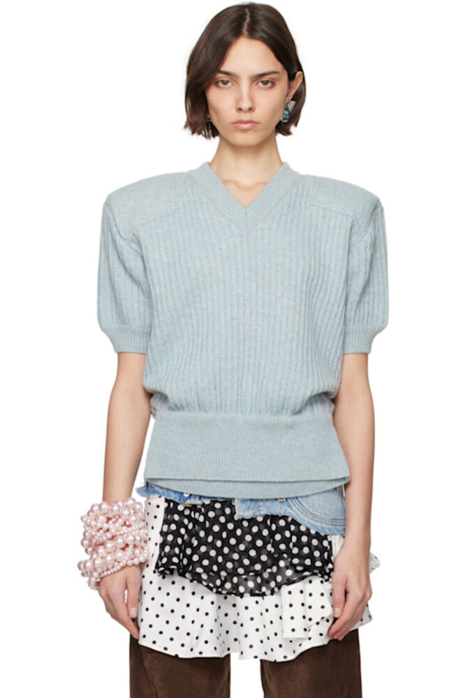 Синий армейский свитер с демонстрационным принтом ALL-IN
Синий армейский свитер с демонстрационным принтом ALL-IN