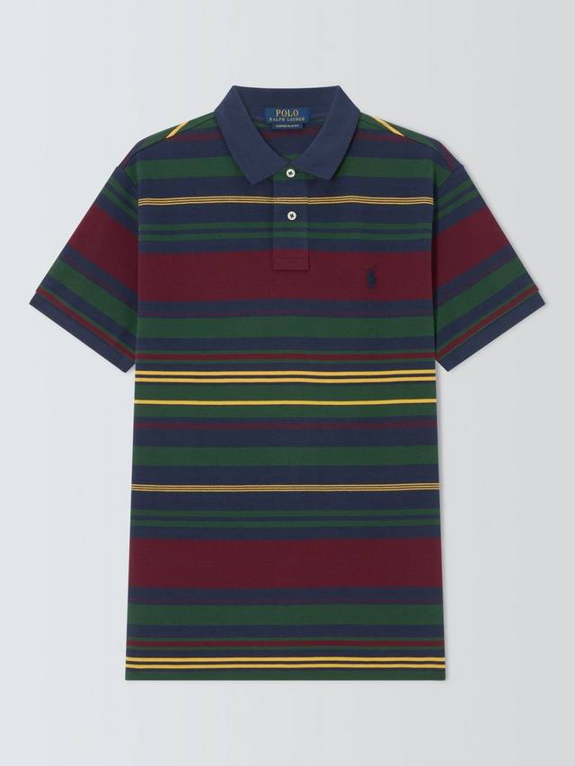 Хлопковая поло Slim Fit с коротким рукавом и полосками Ralph Lauren, Soft Royal Heather
Хлопковая поло Slim Fit с коротким рукавом и полосками Ralph Lauren, Soft Royal Heather