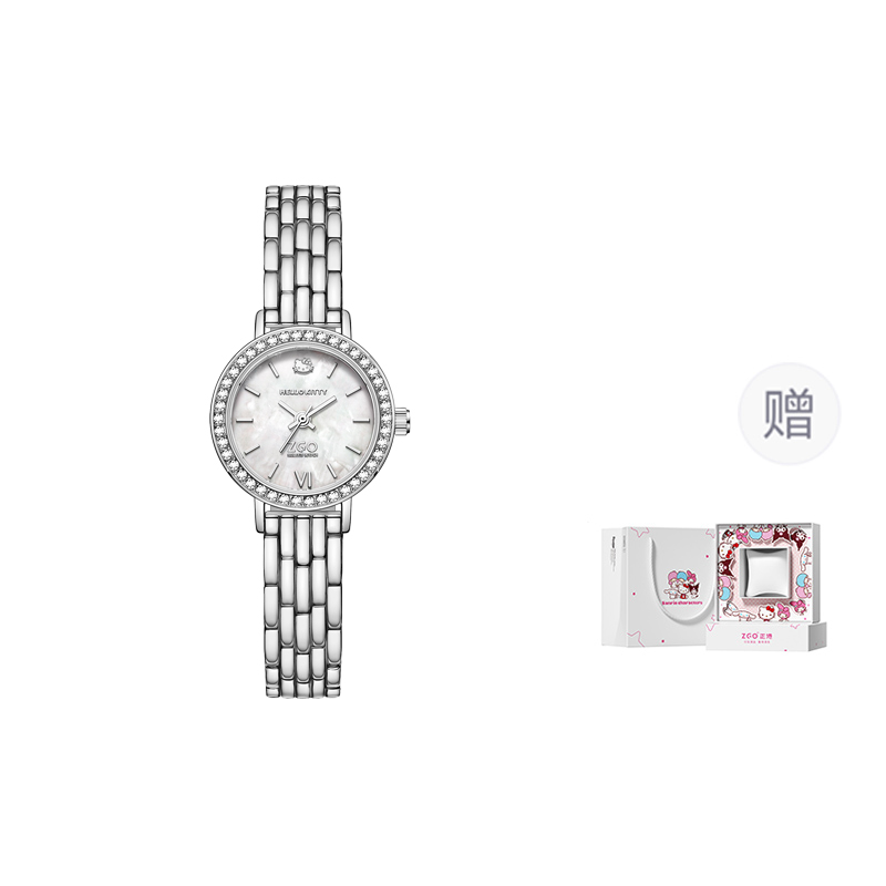 Sanrio в коллаборации Кварцевые часы с ремешком из сплава Женские часы Циферблат цвета перламутра Zgo
Sanrio в коллаборации Кварцевые часы с ремешком из сплава Женские часы Циферблат цвета перламутра Zgo