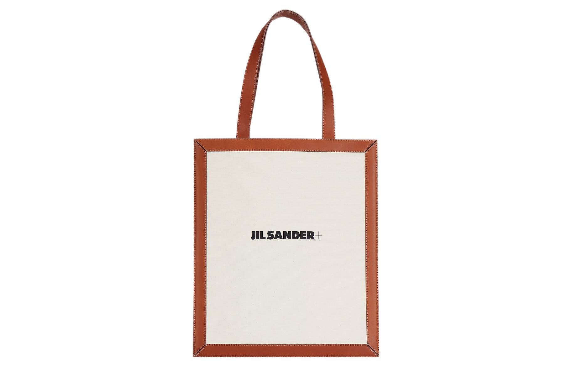 Хлопковая кожаная холщовая сумка, шоппер, торба, повседневная унисекс бежево-коричневая JIL SANDER
Хлопковая кожаная холщовая сумка, шоппер, торба, повседневная унисекс бежево-коричневая JIL SANDER