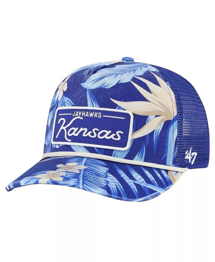 Мужская регулируемая кепка Royal Kansas Jayhawks Tropicalia Hitch '47 Brand, синий
Мужская регулируемая кепка Royal Kansas Jayhawks Tropicalia Hitch '47 Brand, синий