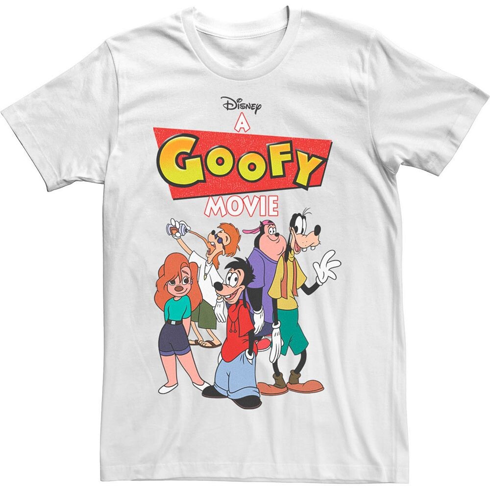 Мужская футболка с логотипом Disney's A Goofy Movie Group Shot, белый
Мужская футболка с логотипом Disney's A Goofy Movie Group Shot, белый