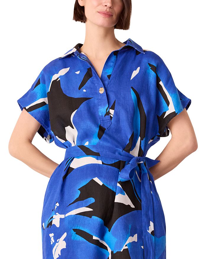 Платье из льна Abstract Blooms Whistles, синий
Платье из льна Abstract Blooms Whistles, синий