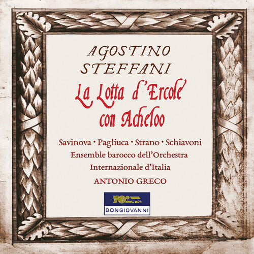 CD диск Steffani / Savinova / Schiavoni: Lotta D'ercole Con Acheloo
CD диск Steffani / Savinova / Schiavoni: Lotta D'ercole Con Acheloo