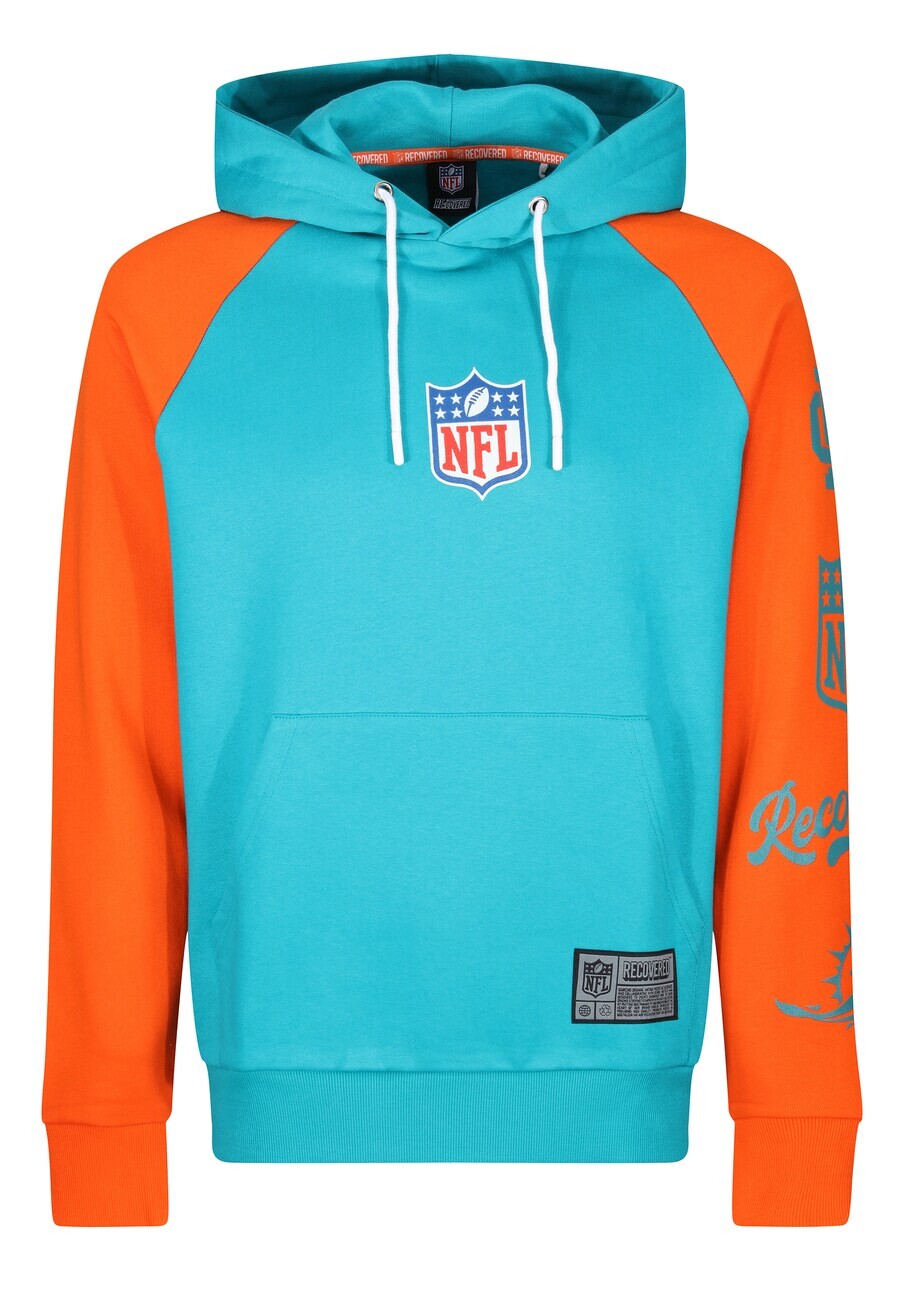 Толстовка с капюшоном Recovered Sweatshirt NFL Dolphins Eastern Div, бирюзовый
Толстовка с капюшоном Recovered Sweatshirt NFL Dolphins Eastern Div, бирюзовый