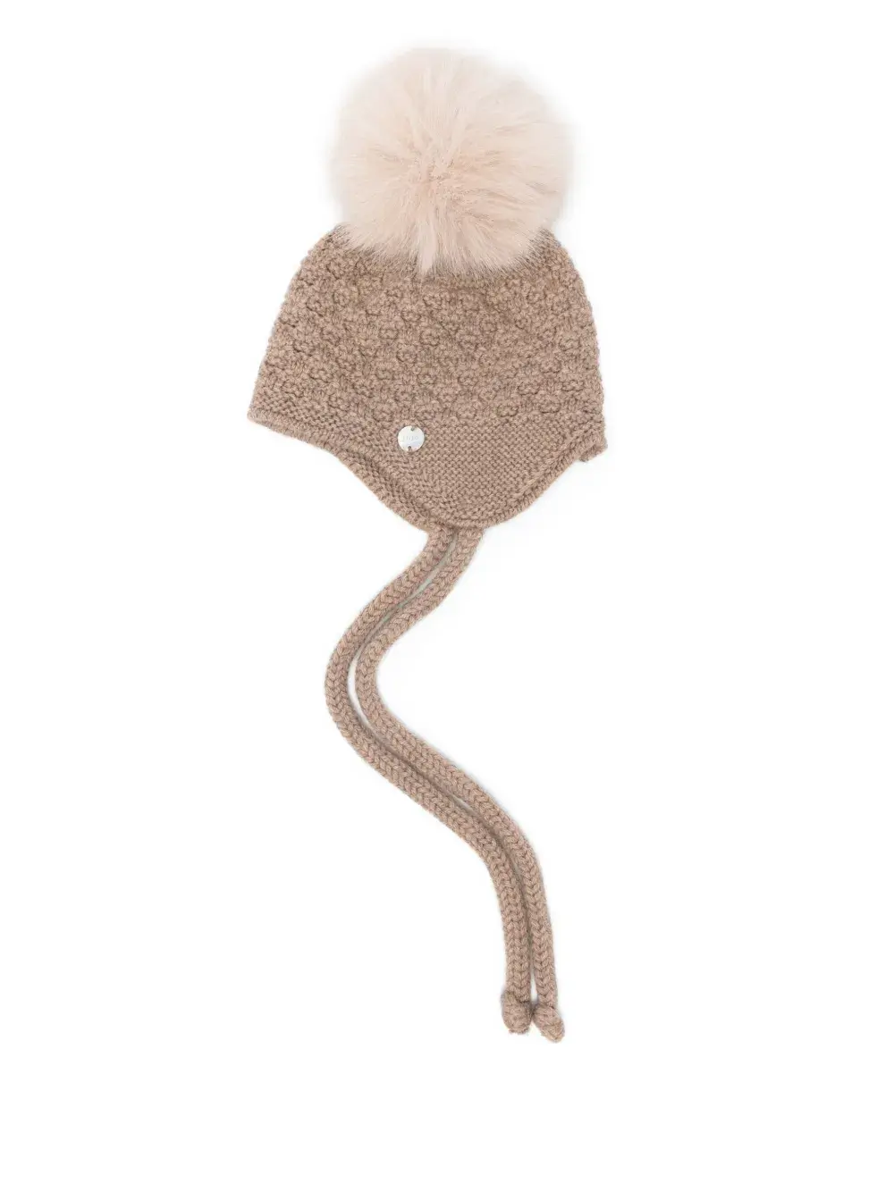 Шапка с помпоном и косами Paz Rodriguez
Шапка с помпоном и косами Paz Rodriguez