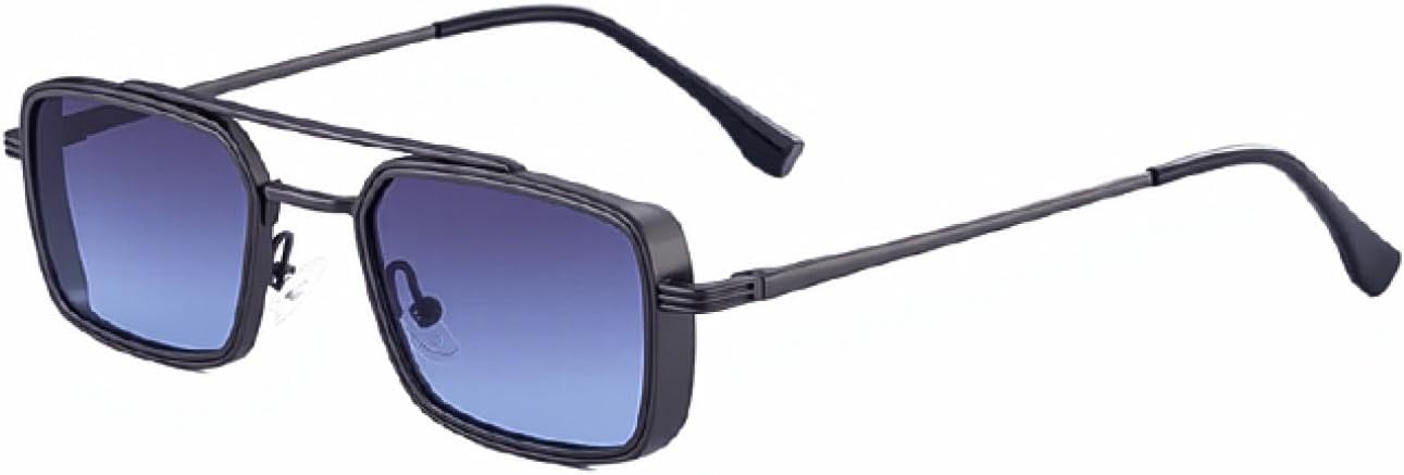 Винтажные панк-солнцезащитные очки прямоугольной формы для мужчин и женщин, роскошная классическая металлическая оправа, стимпанк, защита от УФ-излучения UV400 для вождения TVTBBVV, C3gungrayblue
Винтажные панк-солнцезащитные очки прямоугольной формы для мужчин и женщин, роскошная классическая металлическая оправа, стимпанк, защита от УФ-излучения UV400 для вождения TVTBBVV, C3gungrayblue