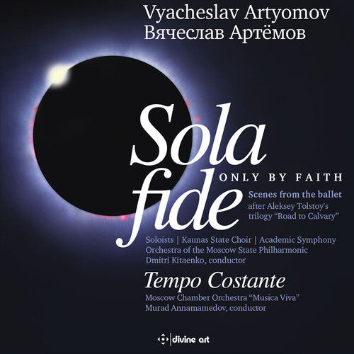 CD диск Artyomov / Polianskaya / Lanskoi: Sola Fide / Tempo Costante
CD диск Artyomov / Polianskaya / Lanskoi: Sola Fide / Tempo Costante