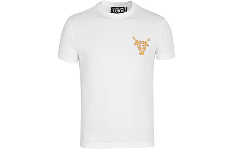 VERSACE JEANS COUTURE Футболка мужская белая SS21, Белый, VERSACE JEANS COUTURE Футболка мужская белая SS21
VERSACE JEANS COUTURE Футболка мужская белая SS21, Белый, VERSACE JEANS COUTURE Футболка мужская белая SS21