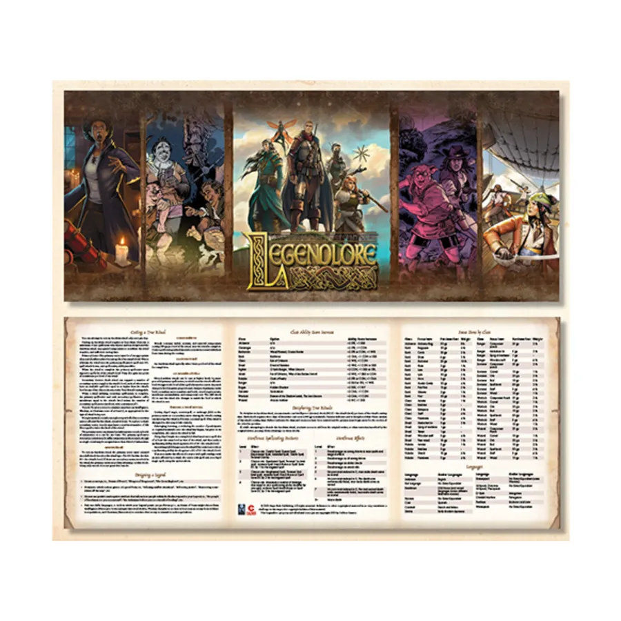 Legendlore GM Screen, Role Playing Games (Onyx Path Publishing), твердый переплет
Legendlore GM Screen, Role Playing Games (Onyx Path Publishing), твердый переплет