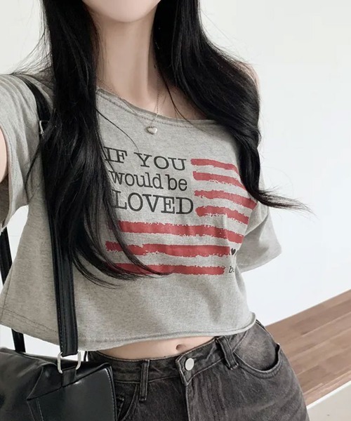 Футболка укороченная с открытыми плечами NANAHACHI, серый
Футболка укороченная с открытыми плечами NANAHACHI, серый