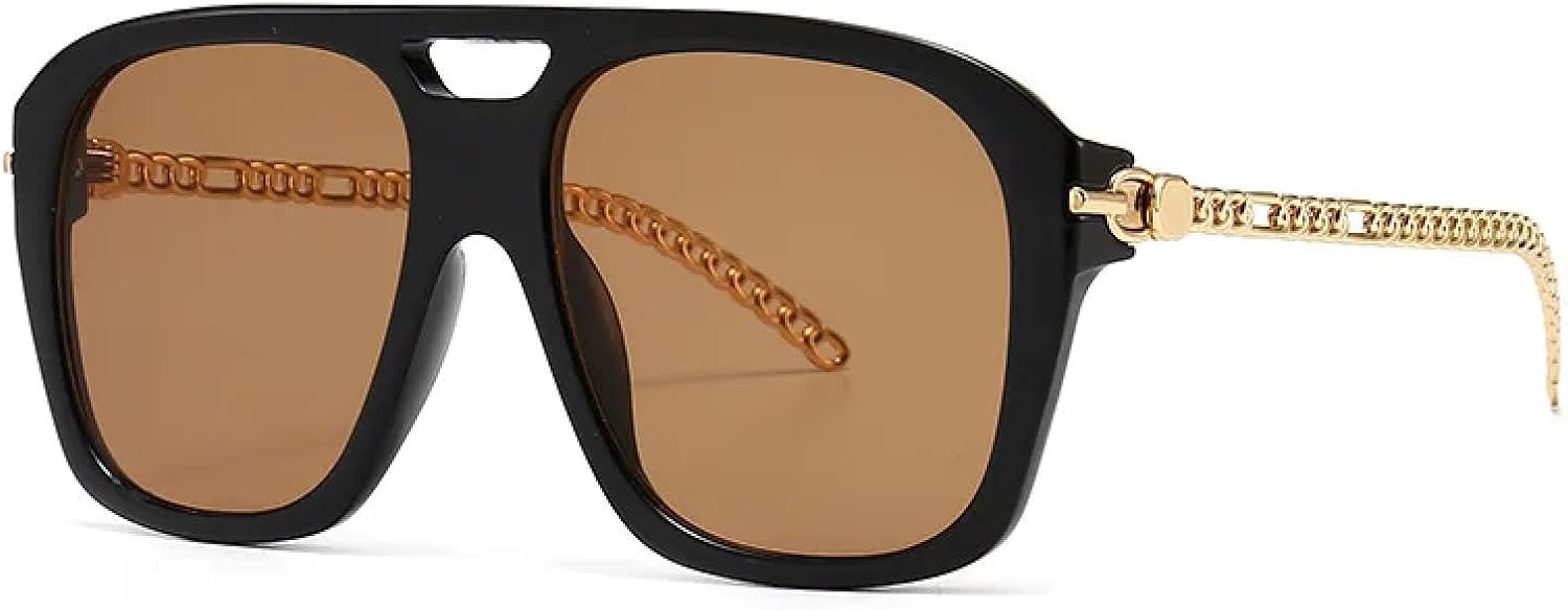 Ретро солнцезащитные очки для женщин с металлическими цепочками на дужках, модные солнцезащитные очки для мужчин с защитой от УФ-излучения, винтажные TVTBBVV, C6black-pink
Ретро солнцезащитные очки для женщин с металлическими цепочками на дужках, модные солнцезащитные очки для мужчин с защитой от УФ-излучения, винтажные TVTBBVV, C6black-pink