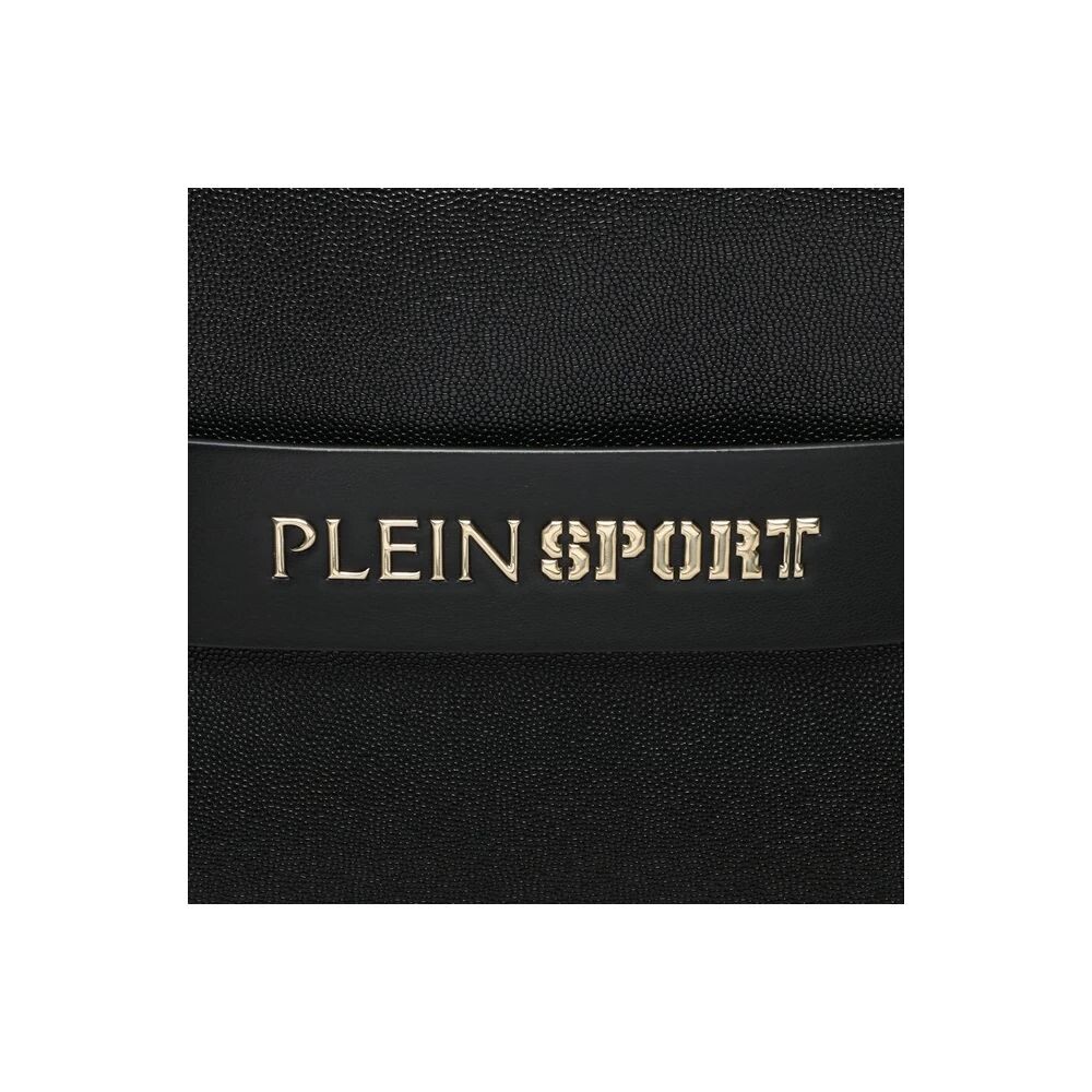 Сумка Plein Sport Chic черного цвета с женским акцентом, черный 
Сумка Plein Sport Chic черного цвета с женским акцентом, черный