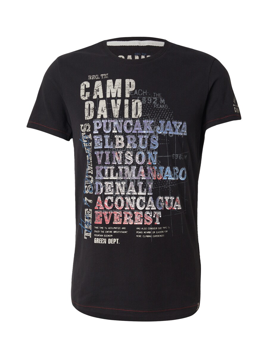 Футболка CAMP DAVID, Black
Футболка CAMP DAVID, Black