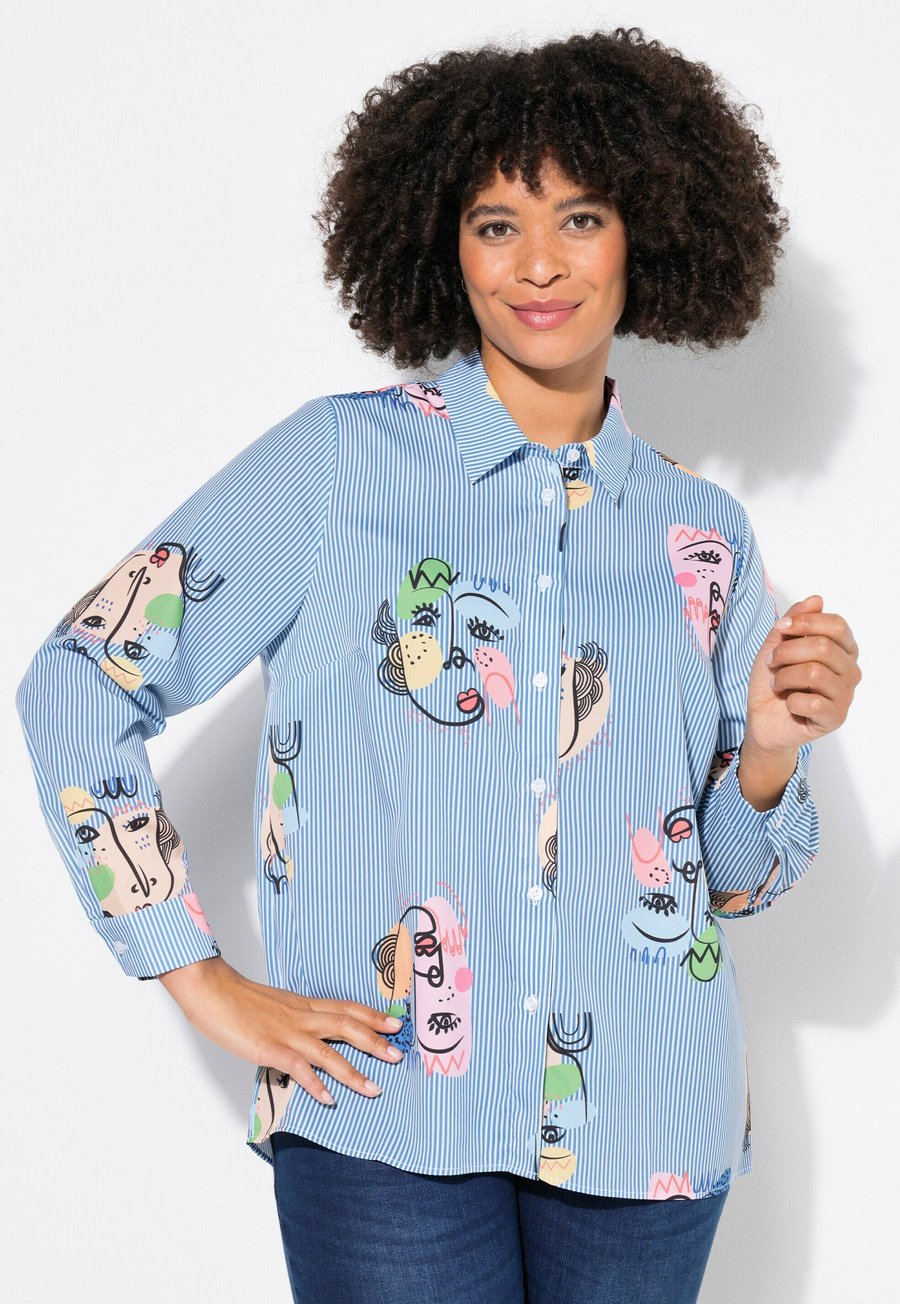 Блуза Angel of Style Button-down blouse, Pale Turquoise/Turquoise
Блуза Angel of Style Button-down blouse, Pale Turquoise/Turquoise