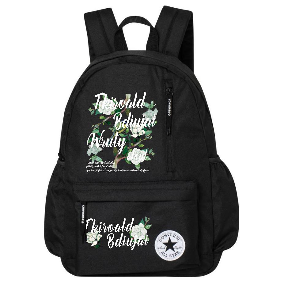 Converse Полиэстеровый рюкзак обычный унисекс черный, Trendy Floral Print
Converse Полиэстеровый рюкзак обычный унисекс черный, Trendy Floral Print
