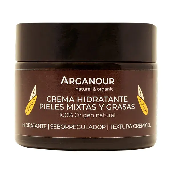 Регулирует выработку кожного сала Crema Hidratante Pieles Mixtas Y Grasas Arganour, 50 ml
Регулирует выработку кожного сала Crema Hidratante Pieles Mixtas Y Grasas Arganour, 50 ml