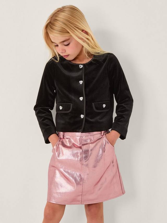 Детская металлическая юбка Monsoon, Rose Gold
Детская металлическая юбка Monsoon, Rose Gold