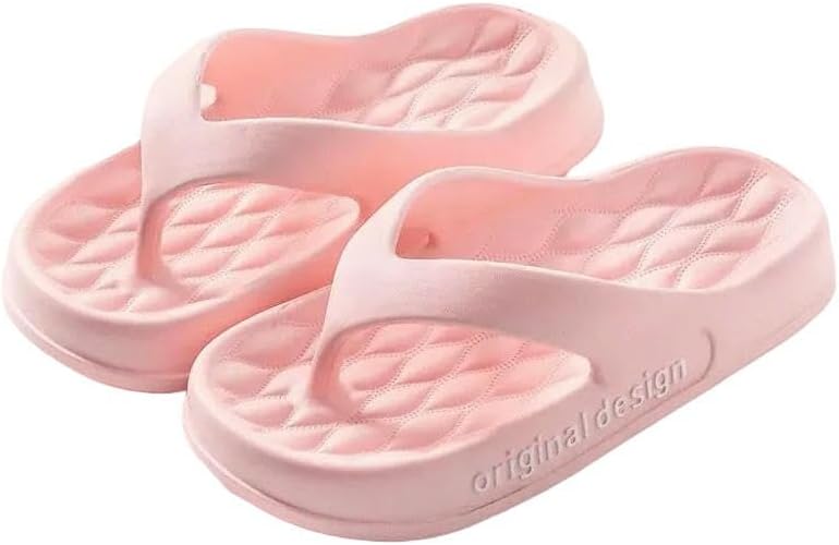 Тапочки DMMWCX для женщин с толстой подошвой и противоскользящей поверхностью, однотонные домашние шлепанцы для ванной, розовый
Тапочки DMMWCX для женщин с толстой подошвой и противоскользящей поверхностью, однотонные домашние шлепанцы для ванной, розовый