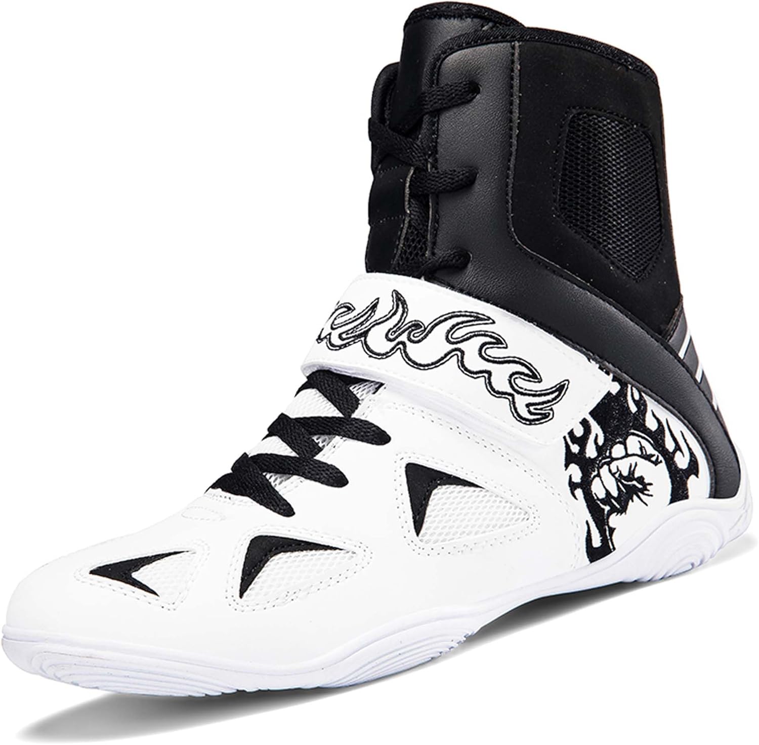 Мужские и женские профессиональные боксерские кроссовки, боевые ботинки для молодежных соревнований по борьбе, нескользящие дышащие кроссовки для тяжелой атлетики и фитнеса, многофункциональные кроссовки Generic, белый/черный
Мужские и женские профессиональные боксерские кроссовки, боевые ботинки для молодежных соревнований по борьбе, нескользящие дышащие кроссовки для тяжелой атлетики и фитнеса, многофункциональные кроссовки Generic, белый/черный