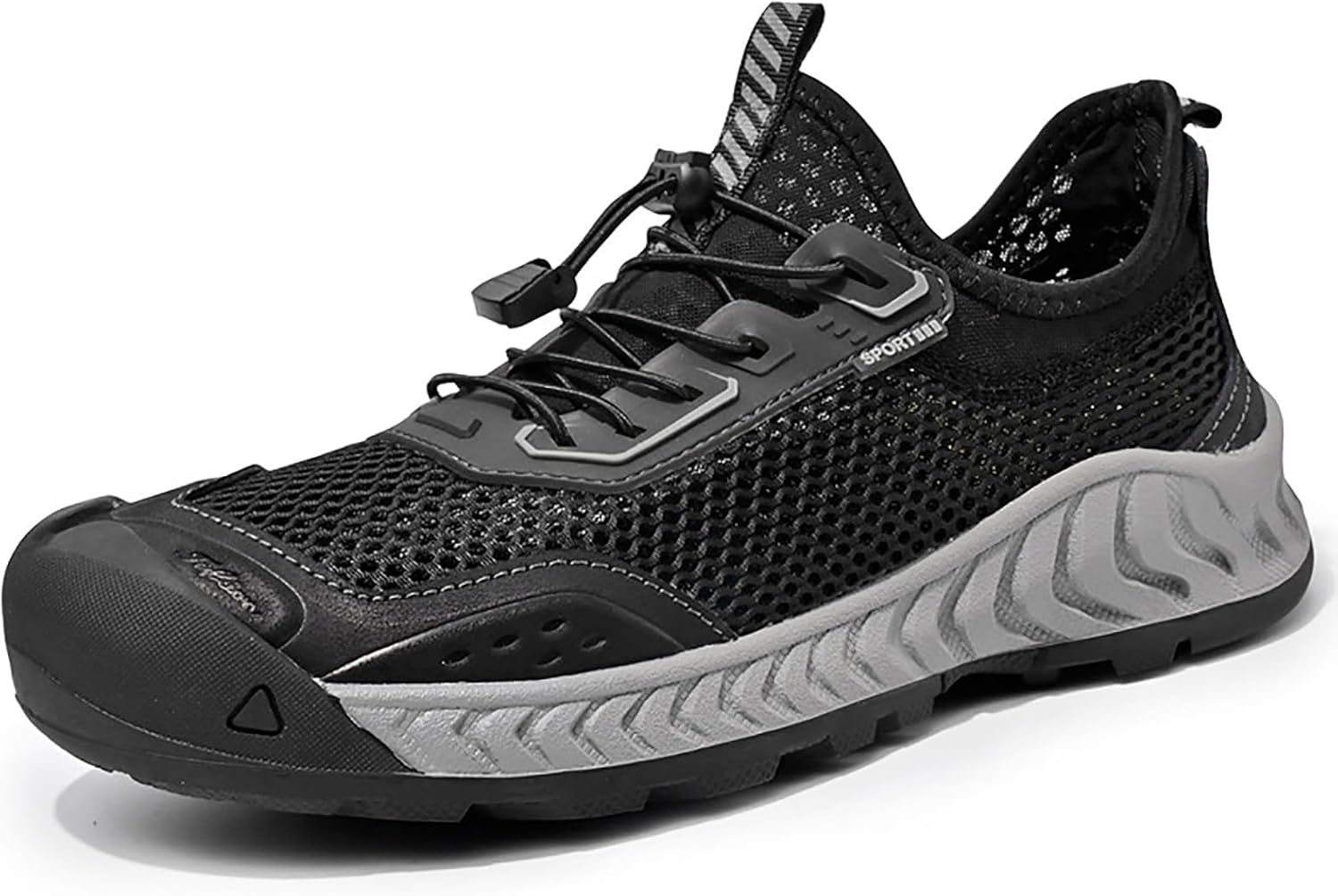 Мужские дышащие кроссовки для походов с сеткой, удобные, легкие, на шнуровке и без застежки, с закрытым носком, сотовые, летние для прогулок на открытом воздухе Lvomu, черный
Мужские дышащие кроссовки для походов с сеткой, удобные, легкие, на шнуровке и без застежки, с закрытым носком, сотовые, летние для прогулок на открытом воздухе Lvomu, черный