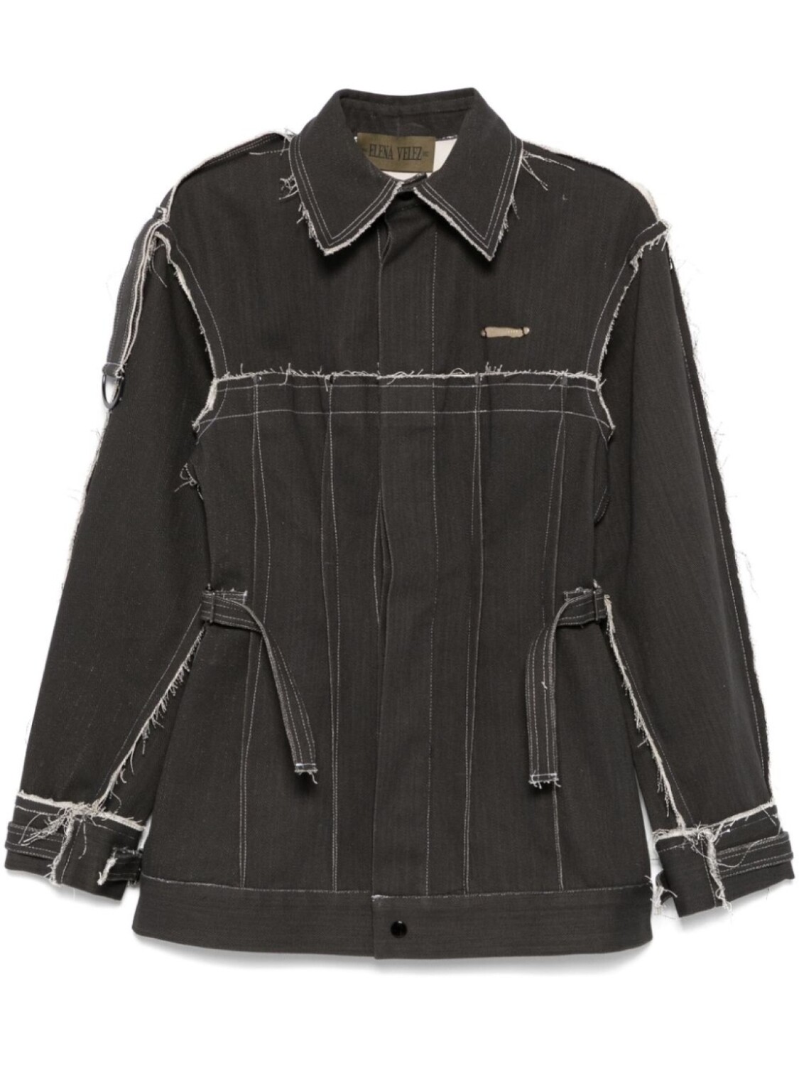 Джинсовая куртка Elena Velez, серый 
Джинсовая куртка Elena Velez, серый