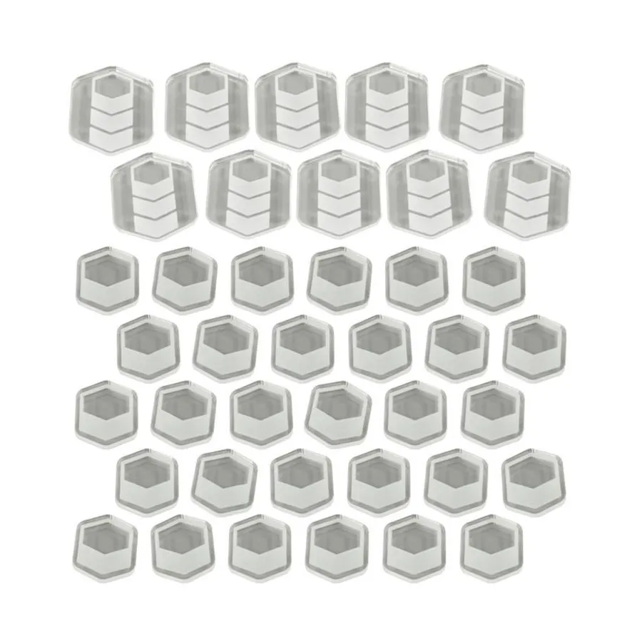 Набор товарных жетонов — прозрачный (40), Twilight Imperium 4th Edition Gaming Accessories (Litko Aerosystems)
Набор товарных жетонов — прозрачный (40), Twilight Imperium 4th Edition Gaming Accessories (Litko Aerosystems)
