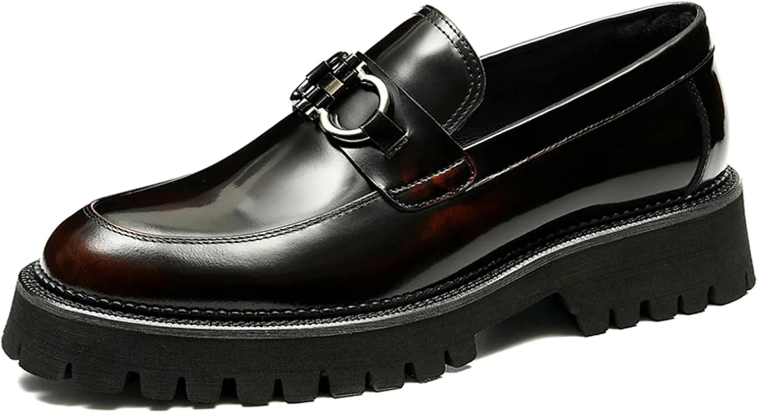 Мужские лоферы с круглым носком, лодочные туфли из натуральной кожи, прогулочные туфли с пряжкой, повседневная кожаная обувь для мужчин HLASMSPE, коричневый
Мужские лоферы с круглым носком, лодочные туфли из натуральной кожи, прогулочные туфли с пряжкой, повседневная кожаная обувь для мужчин HLASMSPE, коричневый