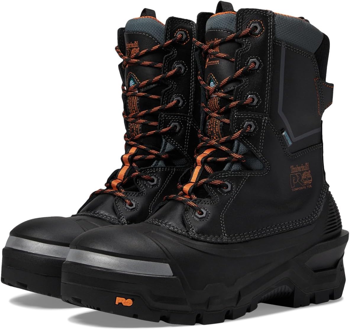 Timberland PRO мужские водонепроницаемые ботинки Pac Max Composite Safety Toe, Black/Orange
Timberland PRO мужские водонепроницаемые ботинки Pac Max Composite Safety Toe, Black/Orange